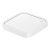Univerzális vezeték nélküli töltő állomás, Qi Wireless, 15W, gyorstöltés, LED-es, Samsung, gyári, fehér