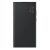 Samsung Galaxy S22 Ultra 5G SM-S908, Oldalra nyíló tok, LED kijelzővel, fekete, gyári