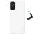 Samsung Galaxy M52 5G SM-M526B, Műanyag hátlap védőtok, stand, Nillkin Super Frosted, fehér