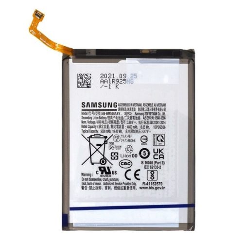 Samsung Galaxy M52 5G / M53 5G / M23 5G / M33 5G SM-M526B / M536B / M236B / M336B, Akkumulátor, 5000 mAh, Li-Ion, gyári