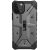 Apple iPhone 12 / 12 Pro, Műanyag hátlap védőtok, szilikon belső, közepesen ütésálló, UAG Pathfinder, ezüst