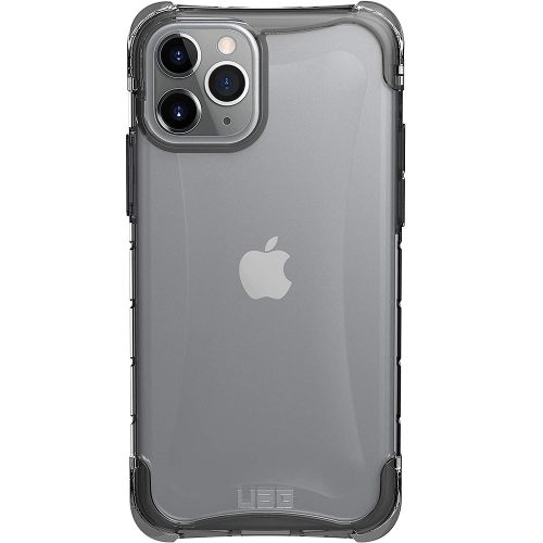 Apple iPhone 11 Pro, Műanyag hátlap védőtok, szilikon belső, közepesen ütésálló, UAG Plyo, áttetsző