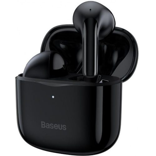 Bluetooth sztereó fülhallgató, v5.0, TWS, töltőtok, érintés vezérlés, vízálló, Baseus Bowie E3, fekete
