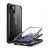 Apple iPhone 13, Műanyag hátlap védőtok (elő- és hátlapi) + Tempered Glass (edzett üveg), közepesen ütésálló, SupCase IBLSN Clear, átlátszó/fekete