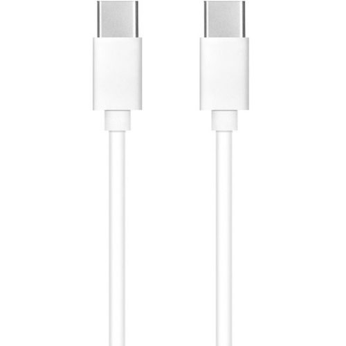 USB Type-C töltő- és adatkábel, USB Type-C, 100 cm, 3000 mA, 60W, gyorstöltés, PD, fehér