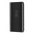 OnePlus Nord 2 5G, Oldalra nyíló tok, hívás mutatóval, Smart View Cover, fekete (utángyártott)