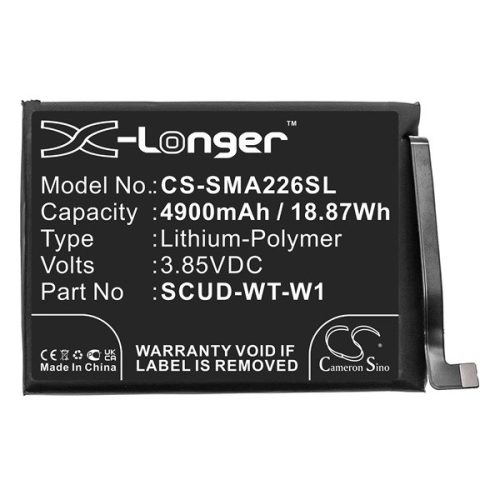 Samsung Galaxy A22 5G SM-A226B, Akkumulátor, 4900 mAh, Li-Polymer, Cameron Sino, kompatibilis