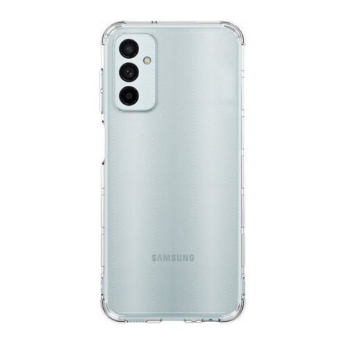 Samsung Galaxy M13 4G SM-M135F, Szilikon tok, közepesen ütésálló, légpárnás sarok, átlátszó, gyári