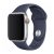 Apple Watch 1-6, SE (38 / 40 mm) / Watch 7-8 (41 mm), szilikon pótszíj, állítható, Devia Delux Sport, sötétkék