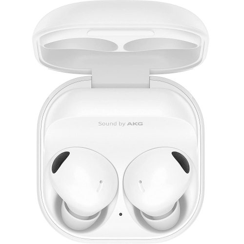Bluetooth sztereó fülhallgató, v5.3, TWS, töltőtok, érintés vezérlés, zajszűrővel, vízálló, Samsung Galaxy Buds 2 Pro, fehér, gyári