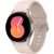 Bluetooth okosóra, szilikon szíj, alumínium keret, v5.2, aktivitás és egészség mérő, vízálló, hangszóró, Samsung Galaxy Watch 5 (40mm) SM-R900, vörösarany, gyári