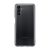 Samsung Galaxy A04s SM-A047F, Szilikon tok, átlátszó/fekete, gyári