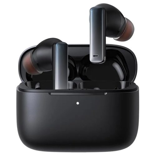 Bluetooth sztereó fülhallgató, v5.2, TWS, töltőtok, zajszűrővel, érintés vezérlés, vízálló, Baseus Bowie M2 Plus, fekete