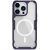 Apple iPhone 14 Pro, Szilikon tok, műanyag hátlap, ultravékony, Magsafe töltővel kompatibilis, Nillkin Nature Pro Magnetic, lila