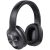 Bluetooth sztereó fejhallgató, v5.0, mikrofon, 3.5mm, funkció gomb, hangerő szabályzó, zajszűrővel, összecsukható, teleszkópos fejpánt, Usams YX05, fekete