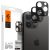 Apple iPhone 14 Pro / 14 Pro Max, Kamera lencsevédő fólia, ütésálló fólia, Tempered Glass (edzett üveg), Spigen Glastr Optik, fekete, 2 db / csomag