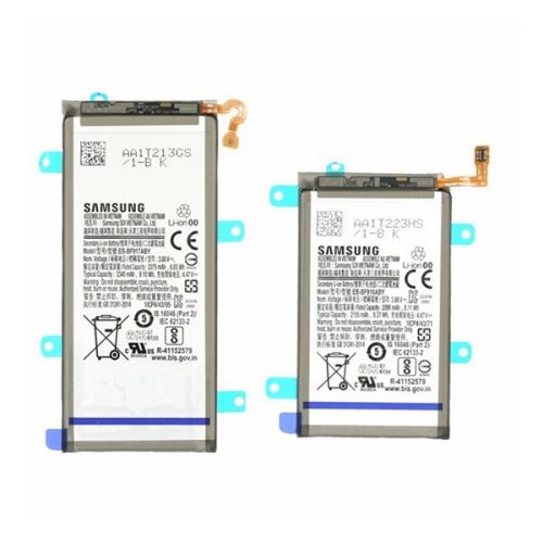 Samsung Galaxy Z Fold2 5G SM-F916B, Akkumulátor, 2 db, 2345 + 2155 mAh, Li-Ion, gyári