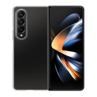   Samsung Galaxy Z Fold4 5G SM-F936B, Műanyag hátlap védőtok, gyári, átlátszó