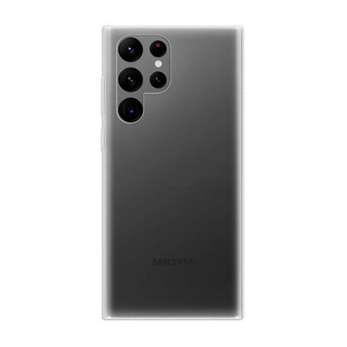 Samsung Galaxy S23 Ultra SM-S918, Szilikon tok, ultravékony, Blautel 4-OK, átlátszó