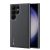 Samsung Galaxy S23 Ultra SM-S918, Műanyag hátlap védőtok + szilikon keret, fényvisszaverő szövet hátlap, rács minta, Dux Ducis Fino, fekete