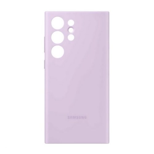 Samsung Galaxy S23 Ultra SM-S918, Szilikon tok, lila, gyári