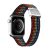 Apple Watch 1-6, SE, SE (2022) (38 / 40 mm) / Watch 7-8 (41 mm), textíl pótszíj, állítható, sötét színű csíkos minta, Dux Ducis Mixture, mintás