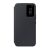 Samsung Galaxy A54 5G SM-A546B, Oldalra nyíló tok, hívás mutatóval, kártyatartóval, Smart View Wallet, fekete, gyári