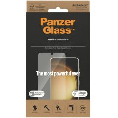   Samsung Galaxy S23 Plus SM-S916, Kijelzővédő fólia, ütésálló fólia (az íves részre is!), Tempered Glass (edzett üveg), 3D Full Cover, Panzer Ultra Wide Fit, Clear