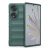 Huawei Honor 70, Szilikon tok, közepesen ütésálló, 3D minta, sötétzöld
