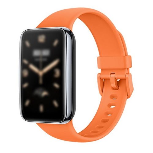 Xiaomi Mi Smart Band 7 Pro, szilikon pótszíj, állítható, narancssárga, gyári