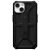 Apple iPhone 14, Műanyag hátlap védőtok, szilikon belső, közepesen ütésálló, UAG Monarch, fekete