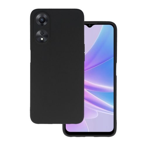 Oppo A78 5G, Szilikon tok, fekete