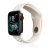 Apple Watch 1-6, SE, SE (2022) (42 / 44 mm) / Watch 7-9 (45 mm) / Watch Ultra (49 mm), szilikon pótszíj, állítható, lyukacsos, rózsaszín/fehér