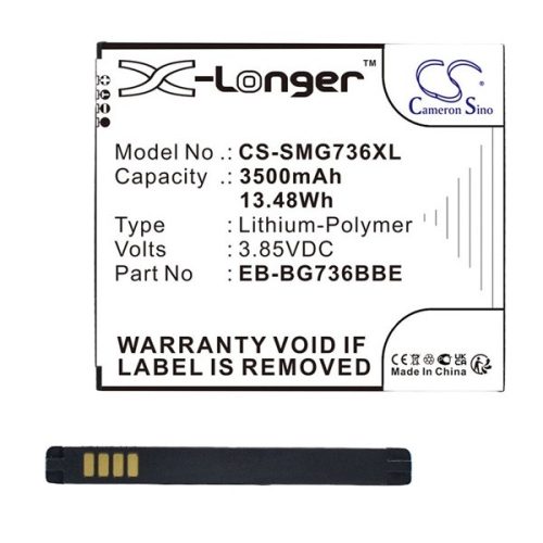 Samsung Galaxy Xcover 6 Pro SM-G736B, Akkumulátor, 3500 mAh, Li-Polymer, Cameron Sino, kompatibilis