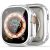 Apple Watch Ultra (49 mm), Szilikon védőkeret, közepesen ütésálló, szíj nélkül, Dux Ducis Samo, ezüst