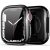 Apple Watch 7 (41mm), Szilikon védőkeret, közepesen ütésálló, szíj nélkül, Dux Ducis Samo, fekete
