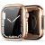 Apple Watch 4-6, SE, SE (2022) (44 mm), Szilikon védőkeret, közepesen ütésálló, szíj nélkül, Dux Ducis Samo, vörösarany