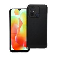   Xiaomi Redmi 12C, Műanyag hátlap védőtok, légáteresztő, lyukacsos minta, Breezy, fekete