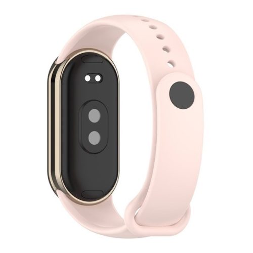 Xiaomi Mi Smart Band 8, szilikon pótszíj, állítható, rózsaszín