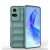Huawei Honor 90 Lite, Szilikon tok, közepesen ütésálló, 3D minta, sötétzöld