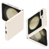   Samsung Galaxy Z Flip5 SM-F731B, Műanyag hátlap védőtok, Spigen Airskin, ultravékony, rózsaszín