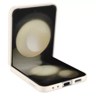   Samsung Galaxy Z Flip5 SM-F731B, Műanyag hátlap védőtok, Spigen Airskin, ultravékony, rózsaszín