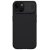 Apple iPhone 15 Plus, Műanyag hátlap + szilikon keret, közepesen ütésálló, kamera védelem, csíkos minta, Nillkin CamShield Pro, fekete