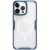 Apple iPhone 15 Pro Max, Szilikon tok, műanyag hátlap, ultravékony, Magsafe töltővel kompatibilis, Nillkin Nature Pro Magnetic, kék