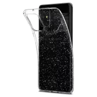   Apple iPhone 15 Pro Max, Szilikon tok, Spigen Liquid Crystal Glitter, átlátszó