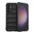 Samsung Galaxy S23 FE SM-S711, Szilikon tok, közepesen ütésálló, 3D minta, fekete