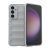 Samsung Galaxy S23 FE SM-S711, Szilikon tok, közepesen ütésálló, 3D minta, világosszürke