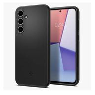  Samsung Galaxy S23 FE SM-S711, Műanyag hátlap védőtok, Spigen Thin Fit, fekete