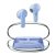 Bluetooth sztereó fülhallgató, v5.3, TWS, töltőtok, zajszűrővel, érintés vezérlés, Awei T85, kék