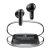 Bluetooth sztereó fülhallgató, v5.3, TWS, töltőtok, zajszűrővel, érintés vezérlés, Awei T85, fekete